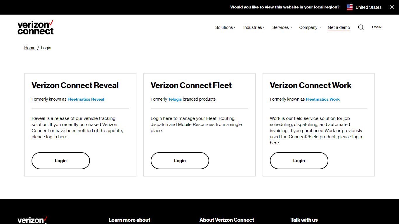 Login | Verizon Connect Canada